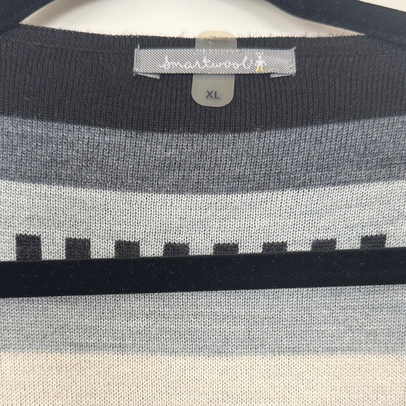 Smartwool Black and Gray Patterned Cardigan - Picture 2 of 7